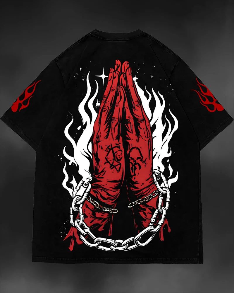 Chained - Oversized T-shirt