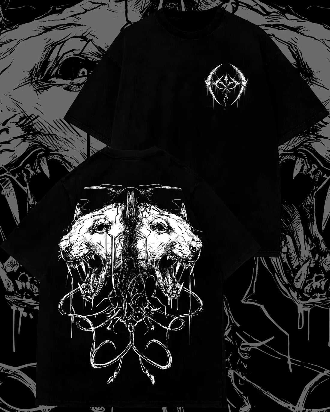 Doubled Faced - T-shirt