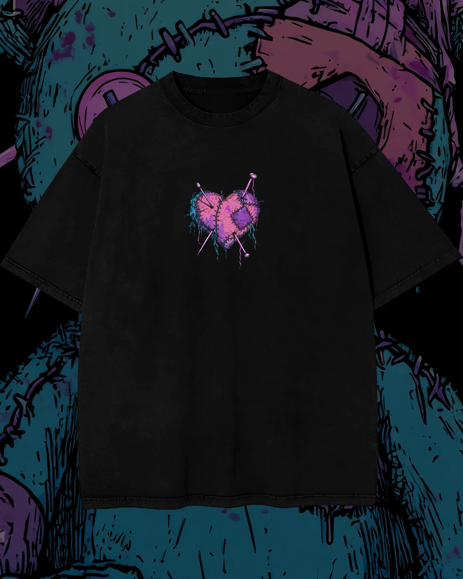 Stitched Up - T-shirt