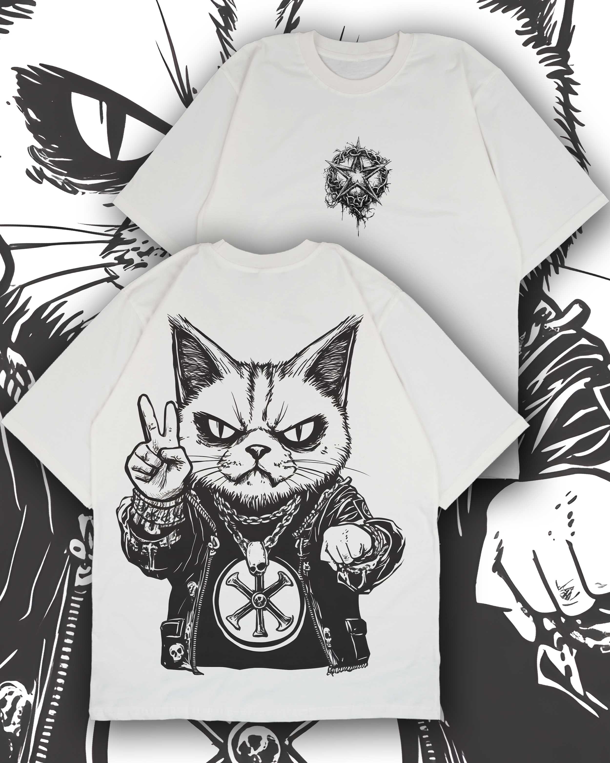 Metal Kitty Renewed - T-shirt